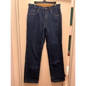 Duluth Trading Company Flannel Lined Jeans